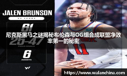 尼克斯黑马之谜揭秘布伦森与OG组合成联盟净效率第一的秘密